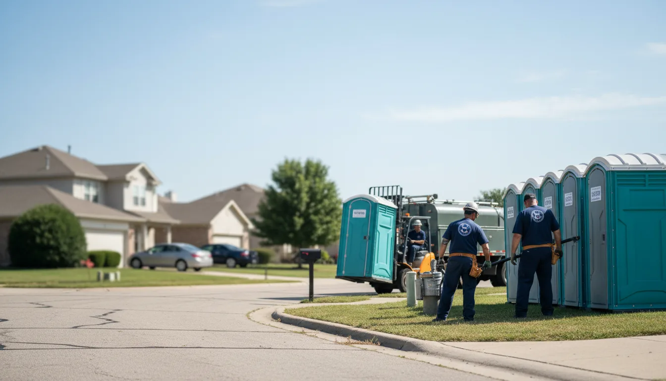 Porta Potty Rental in Tecumseh, OK near me